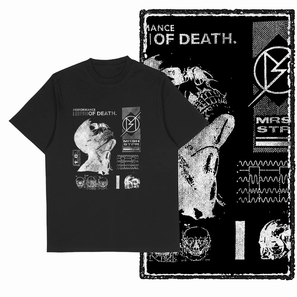 Urban Streetwear Retro Print Graphic Tee - Craftklart.store