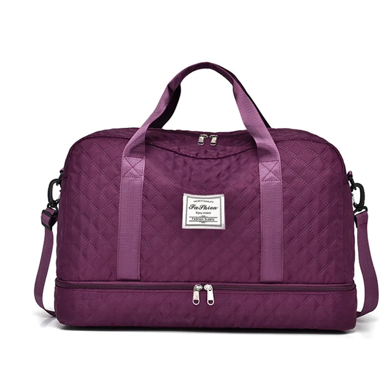 Ladies fitness & Weekend  Large Capacity Handbag - Premium Duffle Bag from Craftklart Dropship - Just $17.49! Shop now at Craftklart.store