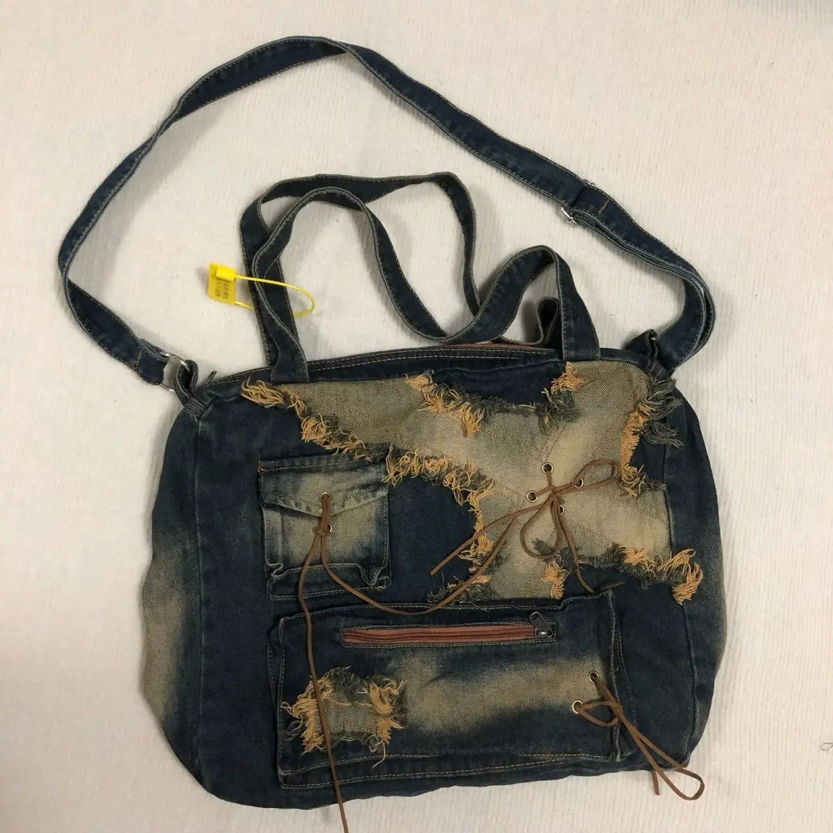 MBTI  Vintage Denim Y2k Women's Shoulder Bag - Premium Crossbody Bag from Craftklart Dropship - Just $27.48! Shop now at Craftklart.store