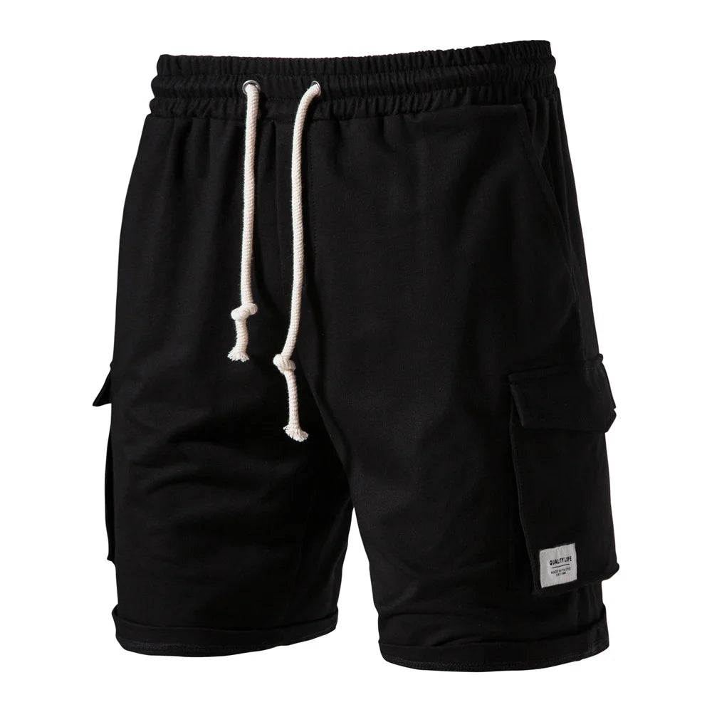 Men's Comfy Branded Cotton Shorts - Premium Shorts from Craftklart Dropship - Just $15.56! Shop now at Craftklart.store