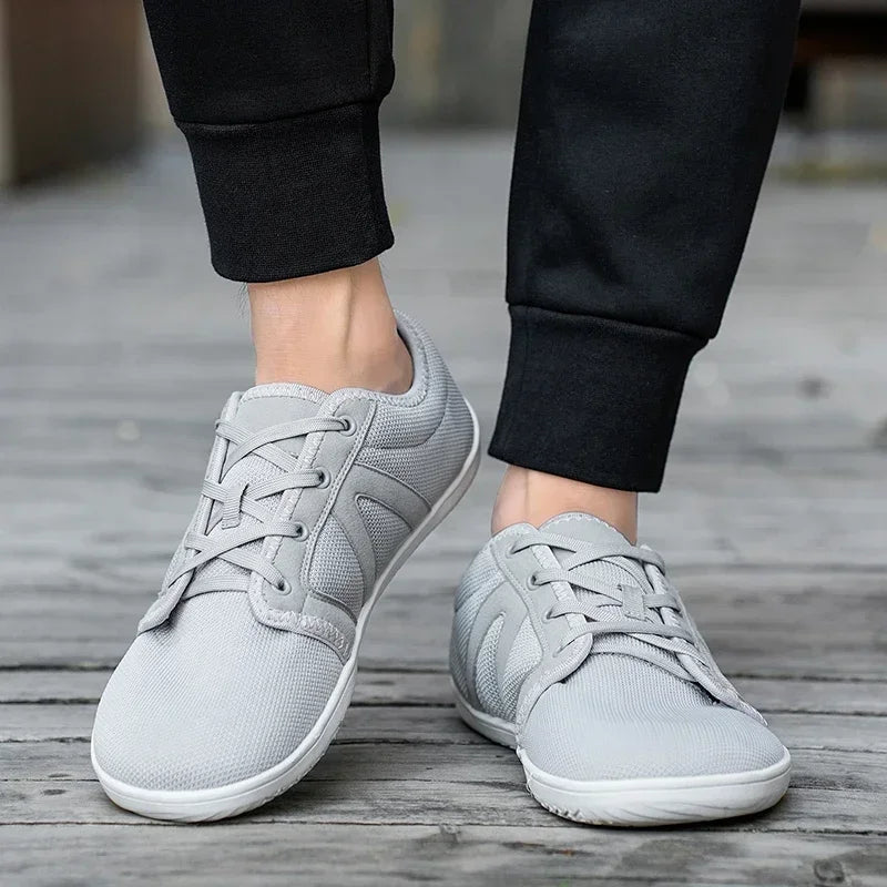 Men's Minimalist Barefoot Sneakers Wide Fit Zero Drop Sole Optimal Relaxation - Premium sneakers from Craftklart Dropship - Just $27.85! Shop now at Craftklart.store