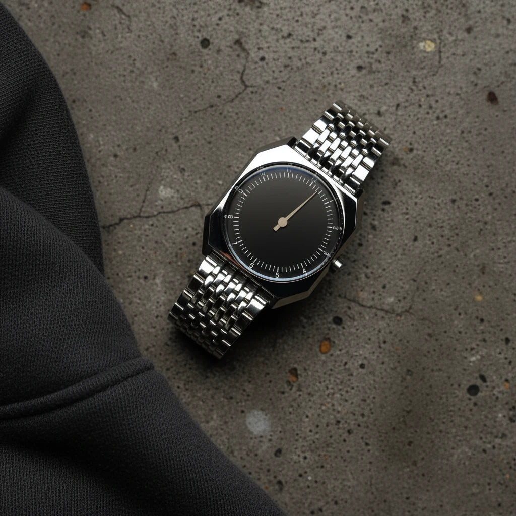 Vintage Craftklart Dropship Retro One Pointer Square Watch for men with minimalist design and quartz movement.