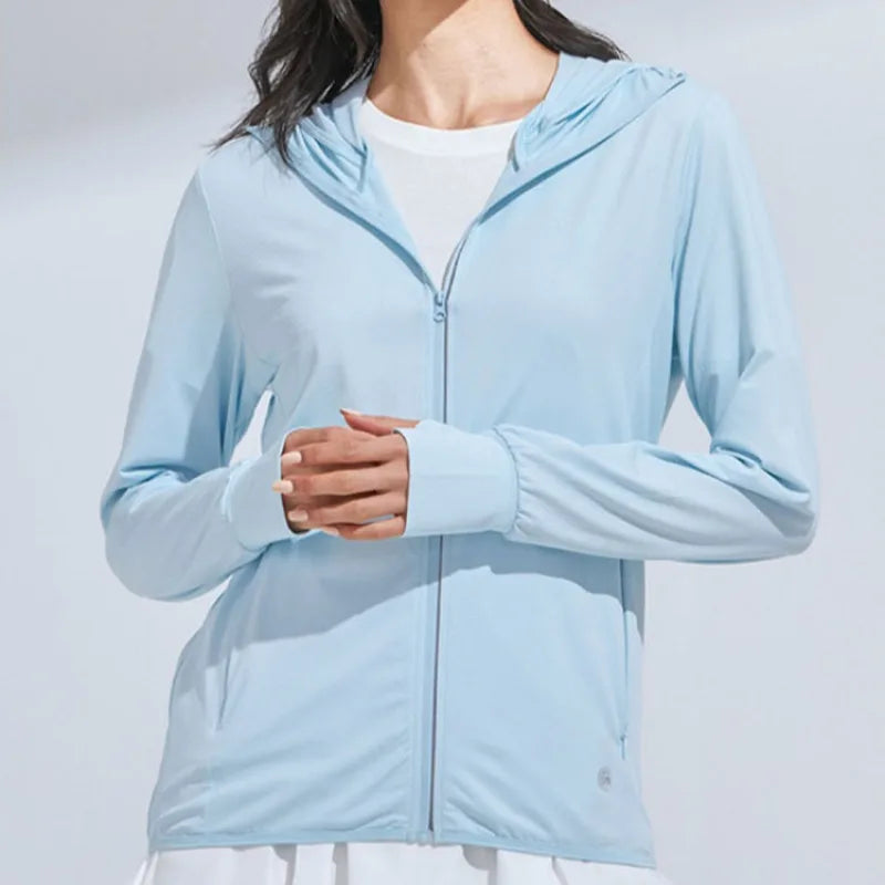 Women's Sun Protection Outdoor Jackets with Detachable Hat - Premium Hats from Craftklart Dropship - Just $7! Shop now at Craftklart.store