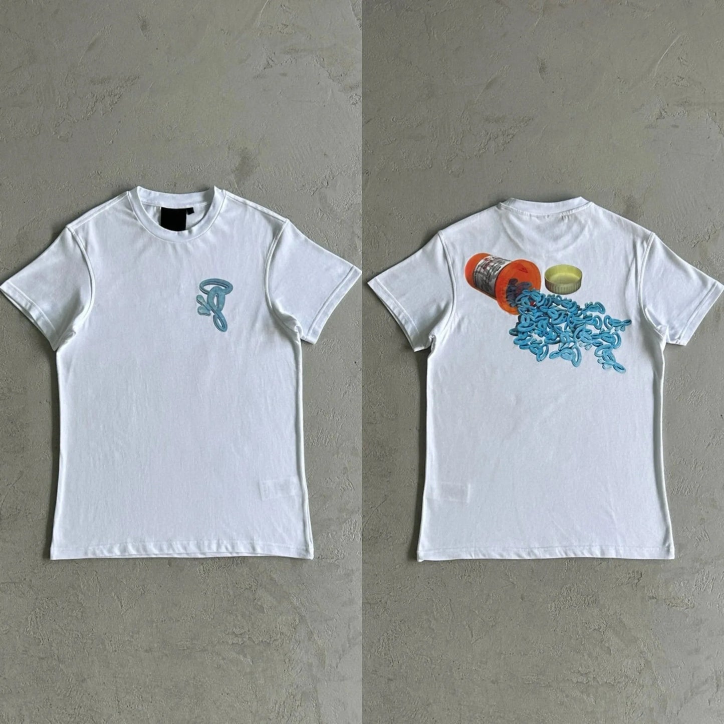 Urban Cotton Short-sleeved T-shirt Breathable Hip-hop Rap Street Clothes