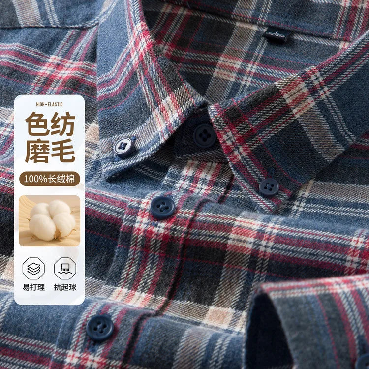 100% Cotton Flannel Urban Men's Shirt