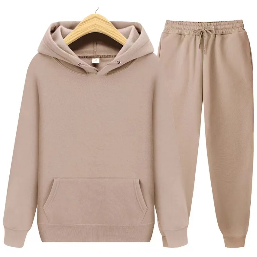 Urban Casual Loose and Comfortable Hoodie Sets