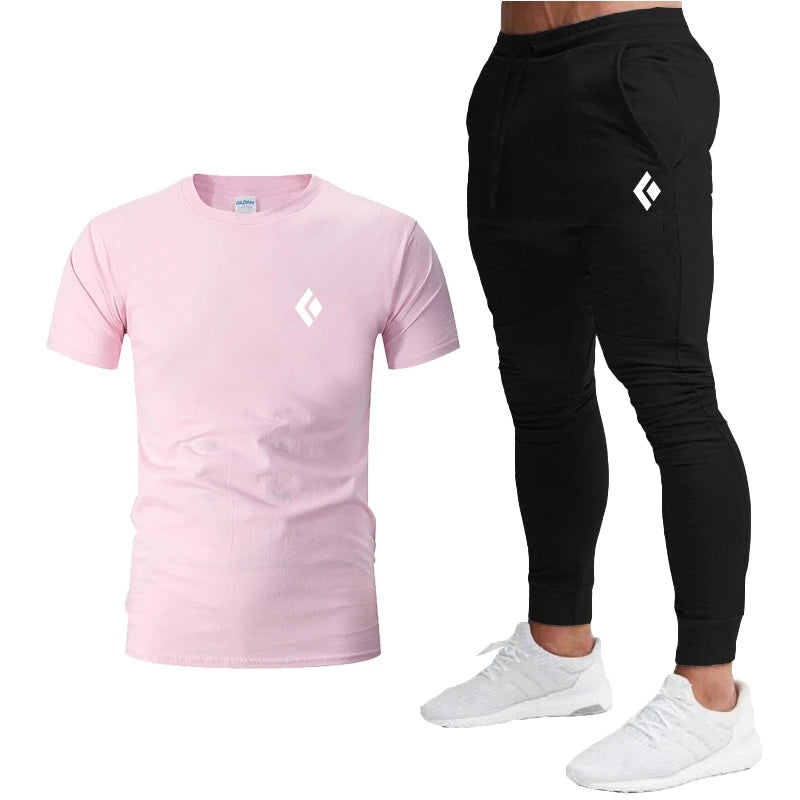 Men's Sportswear Set Casual Tracksuit - Premium Activewear from Craftklart Dropship - Just $9.55! Shop now at Craftklart.store