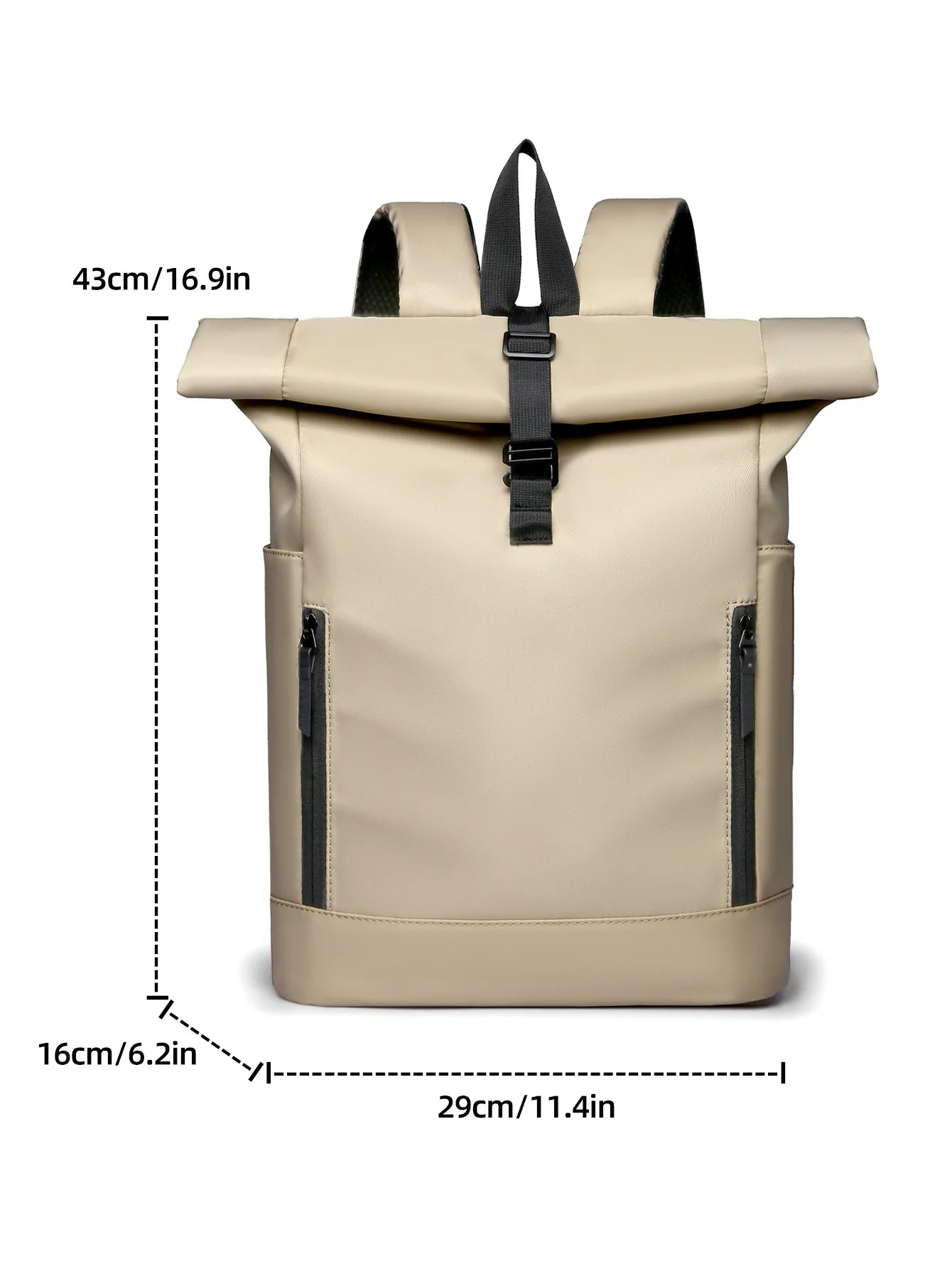 Urban Backpack – 16" Laptop Bag | Wear-Resistant & Waterproof