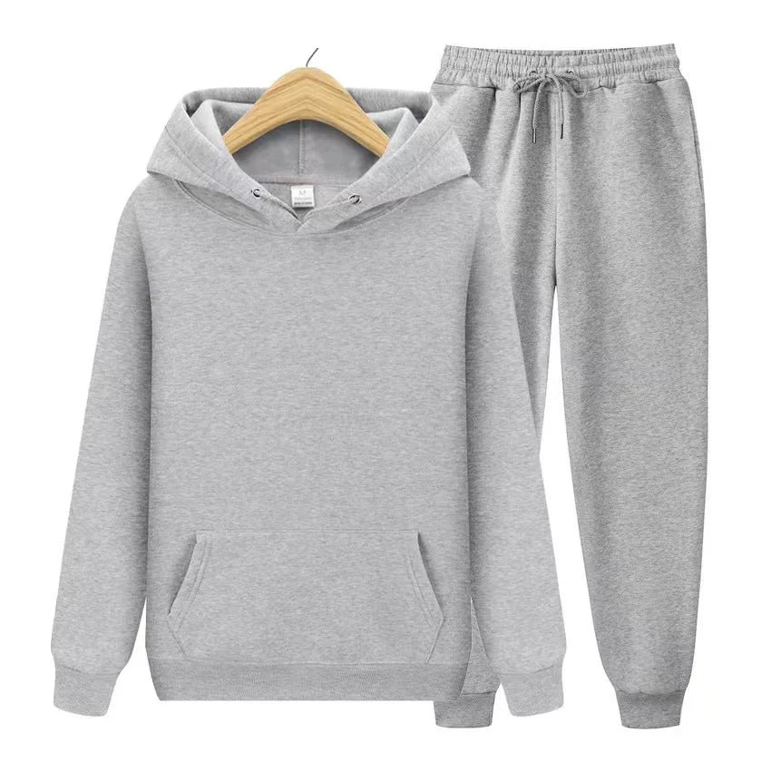 Urban Casual Loose and Comfortable Hoodie Sets