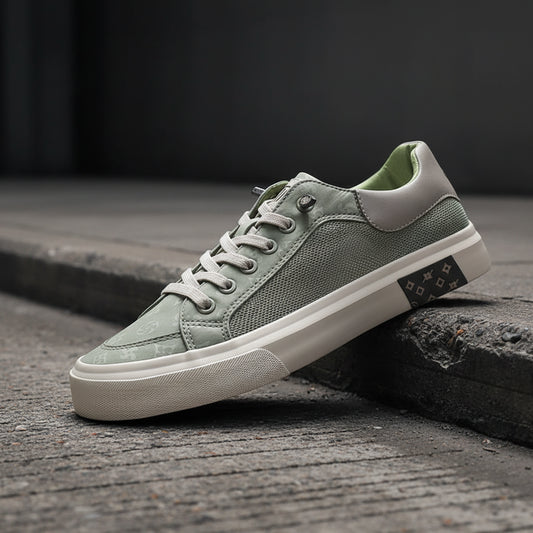 Canvas low sneaker by Craftklart Dropship featuring breathable fabric, casual street style, and classic lace-up design.