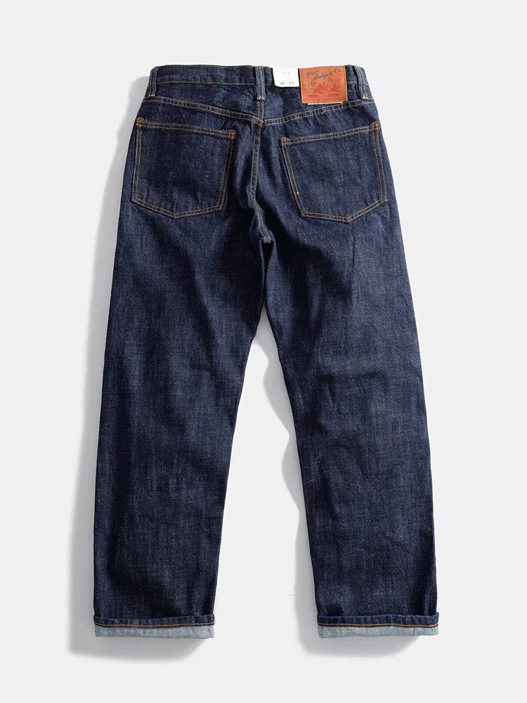 16oz Heavyweight Red Selvedge Denim Jeans for Men - Premium Jeans from Craftklart Dropship - Just $42.70! Shop now at Craftklart.store