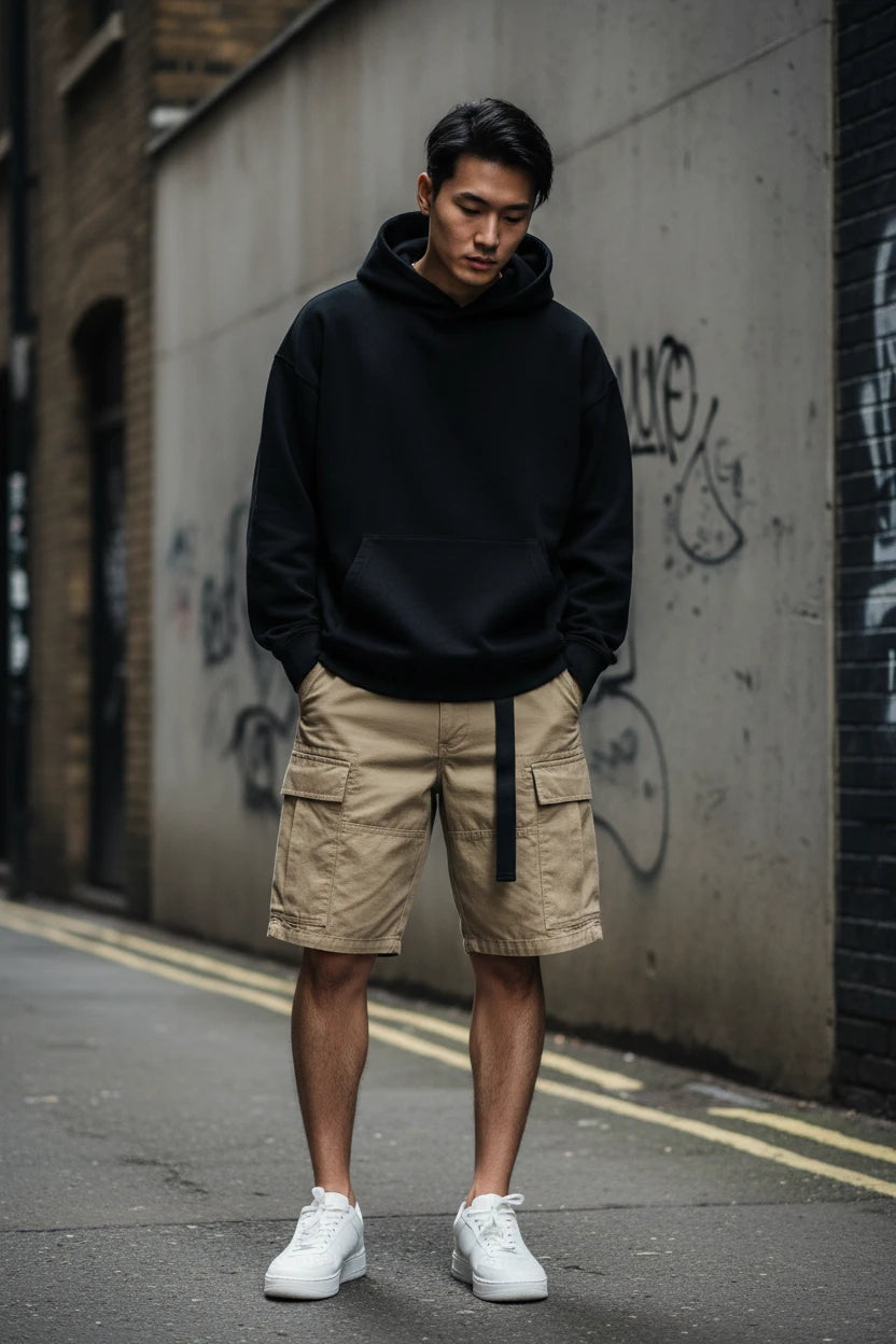 Heavyweight Cotton Cargo Shorts