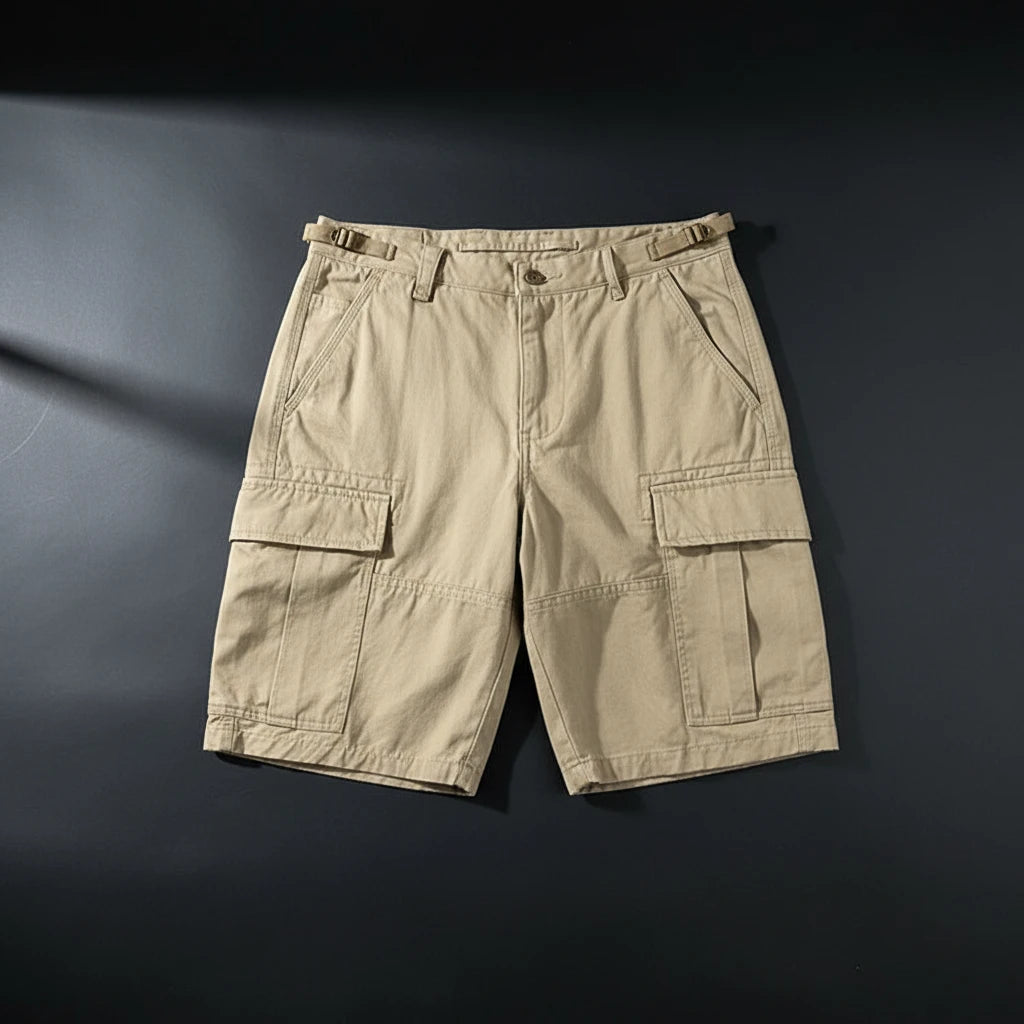 Heavyweight Cotton Cargo Shorts