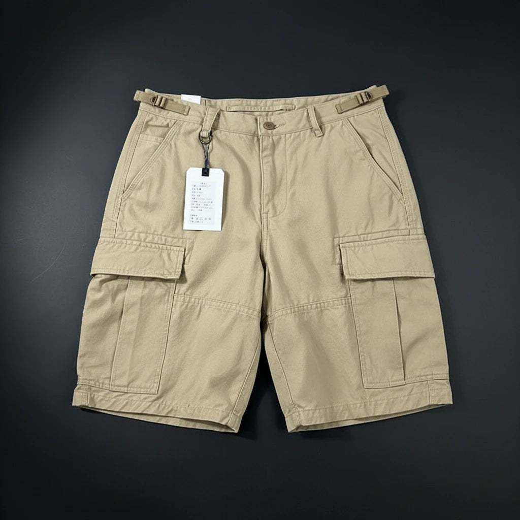 Heavyweight Cotton Cargo Shorts