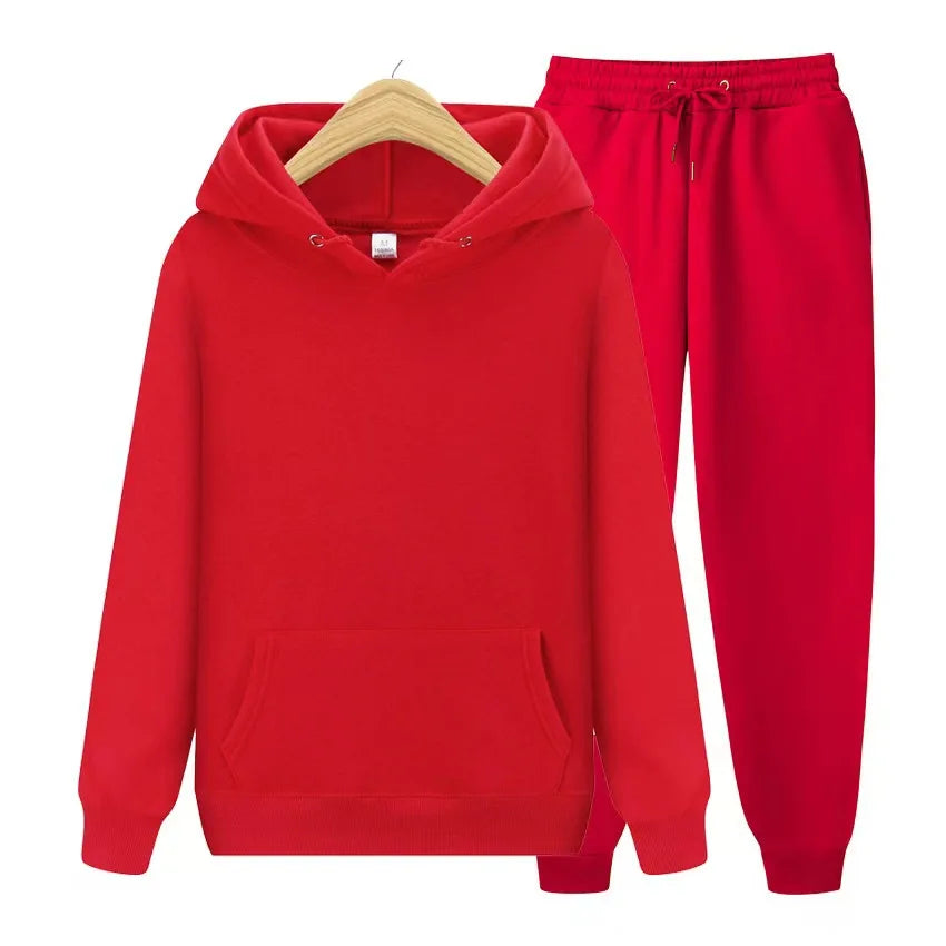 Urban Casual Loose and Comfortable Hoodie Sets