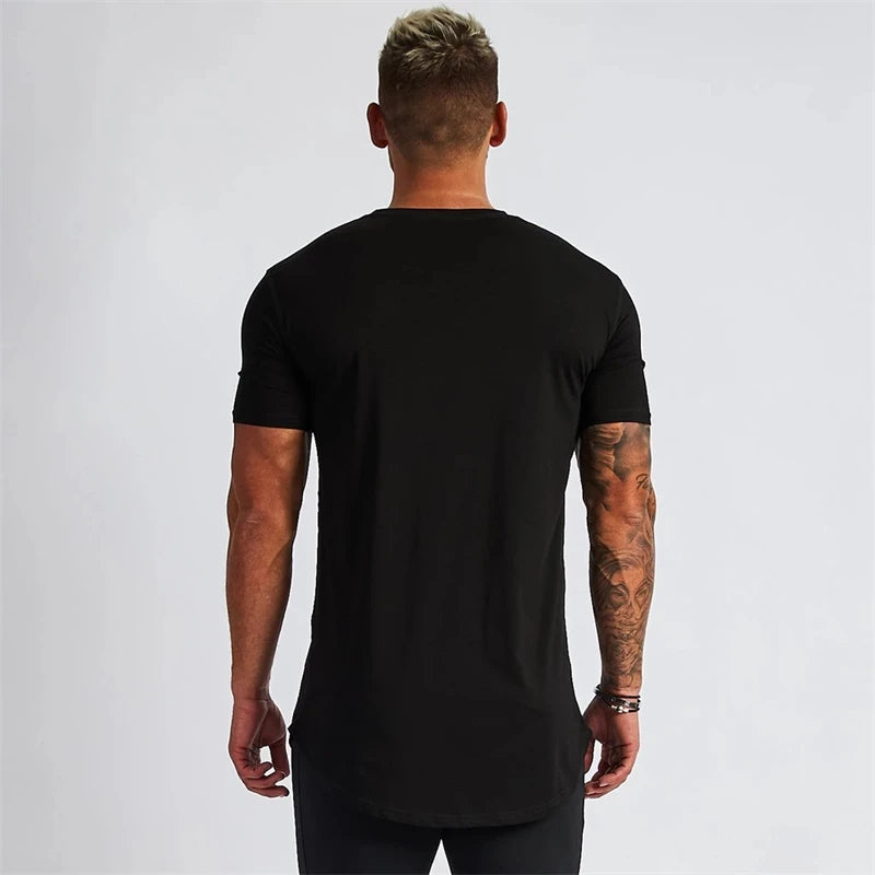 Cotton Slim Fitting Men's Sportswear T-shirt - Premium Activewear from Craftklart Dropship - Just $10.13! Shop now at Craftklart.store