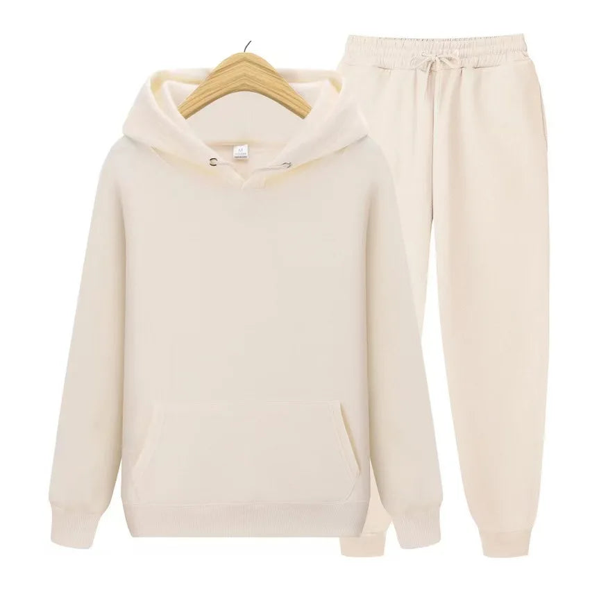 Urban Casual Loose and Comfortable Hoodie Sets
