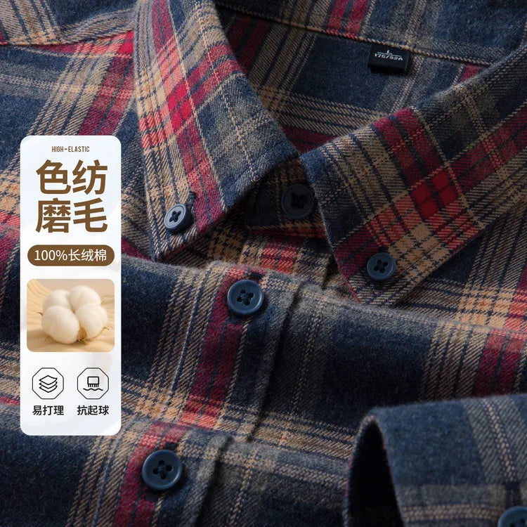 100% Cotton Flannel Urban Men's Shirt