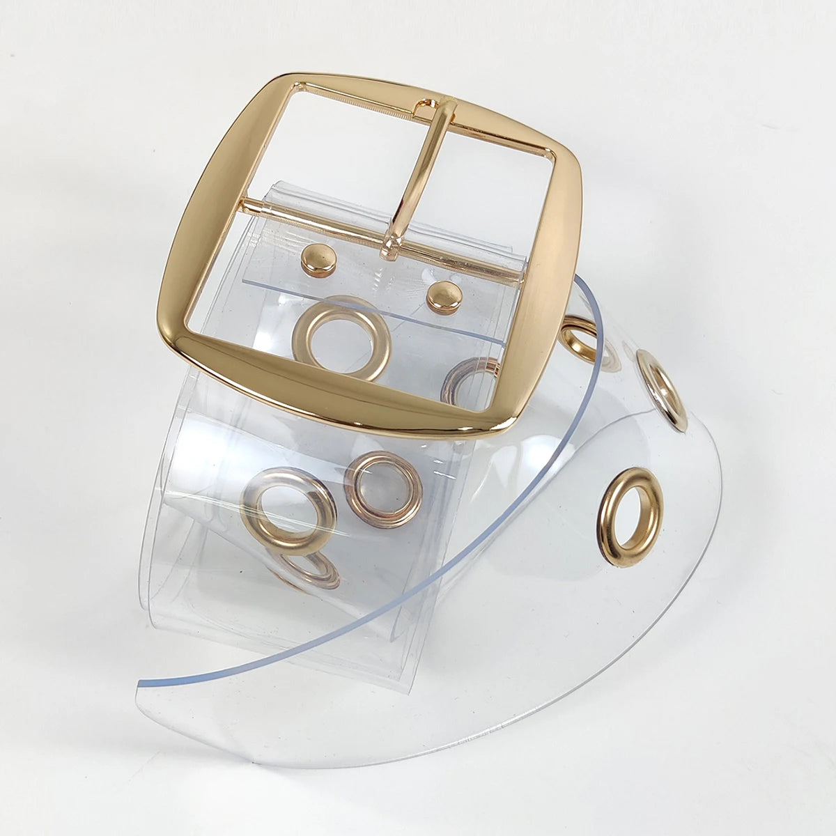 Urban Chic White Clear Belts For Women
