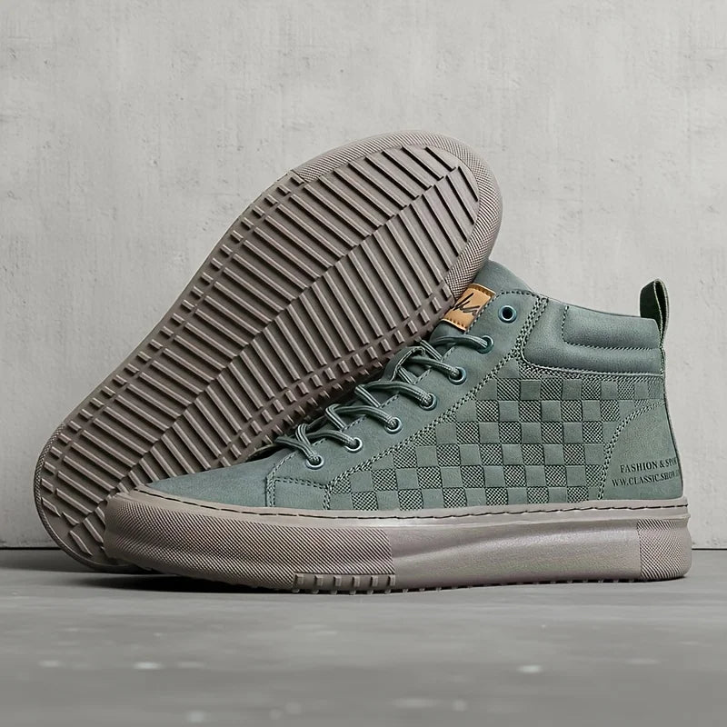 Leather Upper. Rubber Sole. High-Top. Built For The Street. | Minimalist Streetwear | Craftklart