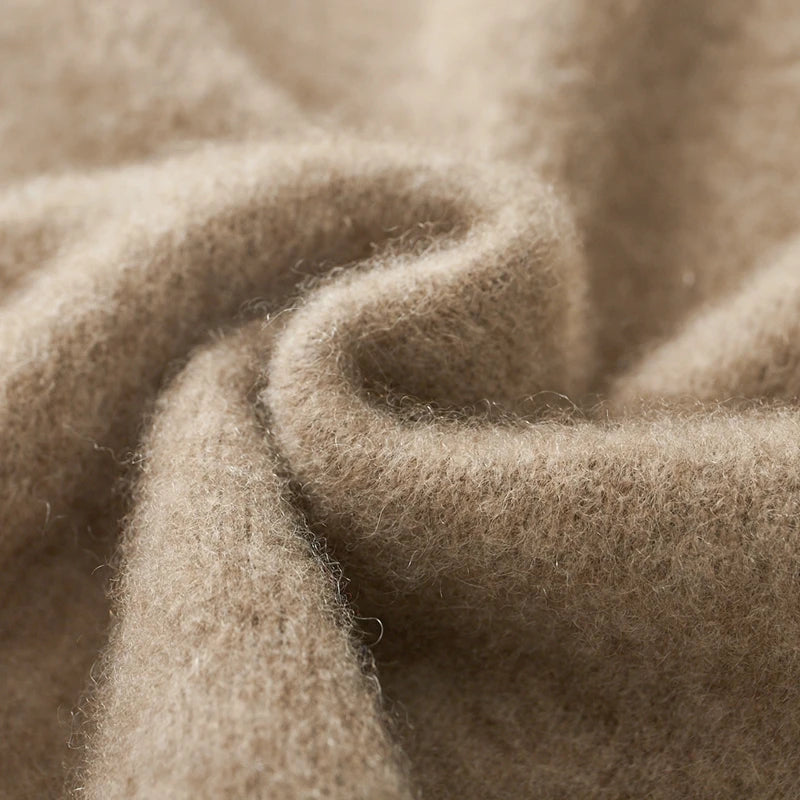 Men's Clothing: 100% Merino Wool Knitted Sweater - Craftklart.store