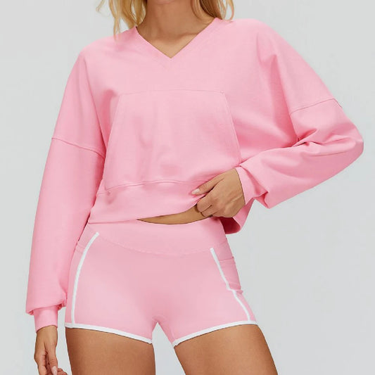 Women's Windproof Casual Loose Sports Hoodie