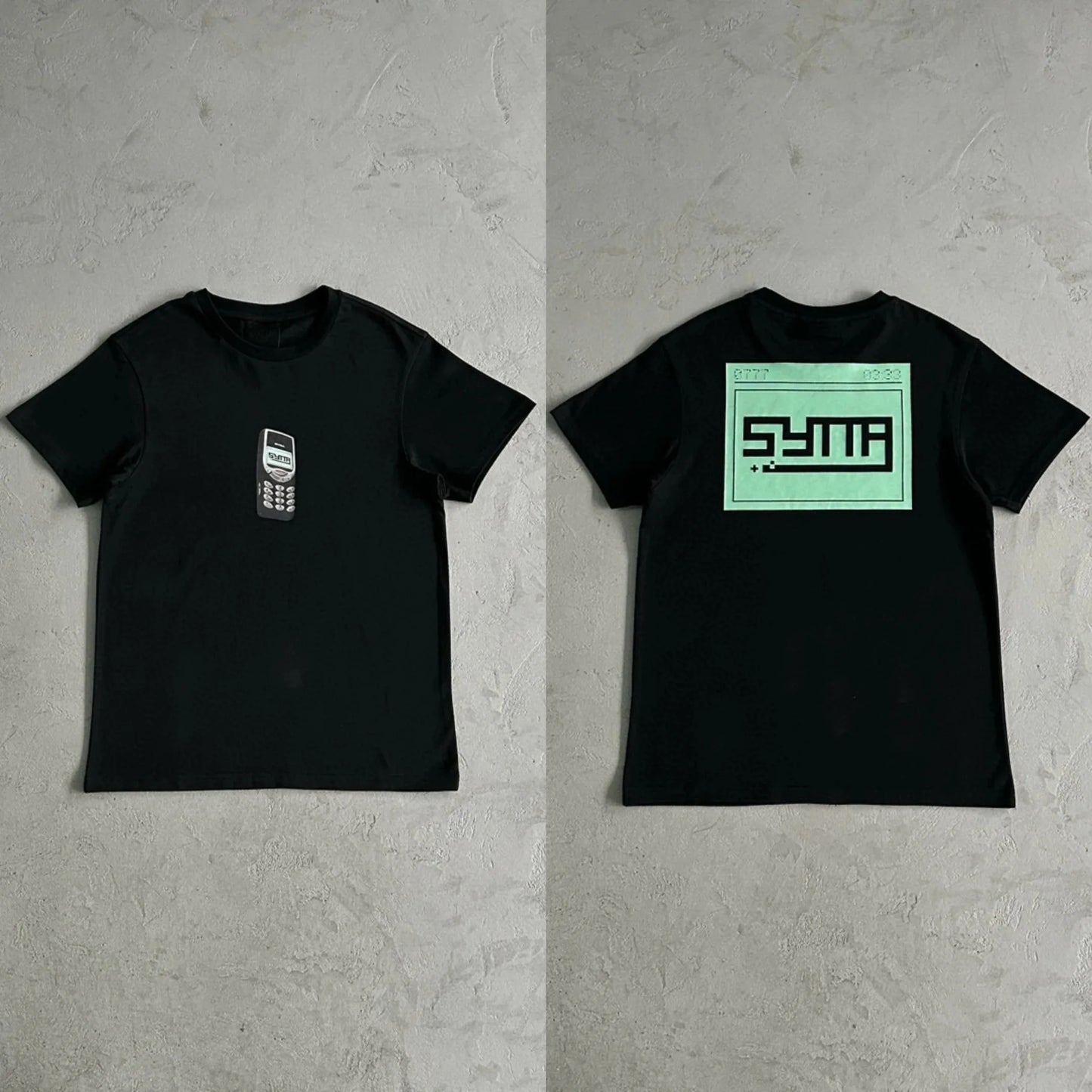 Urban Cotton Short-sleeved T-shirt Breathable Hip-hop Rap Street Clothes