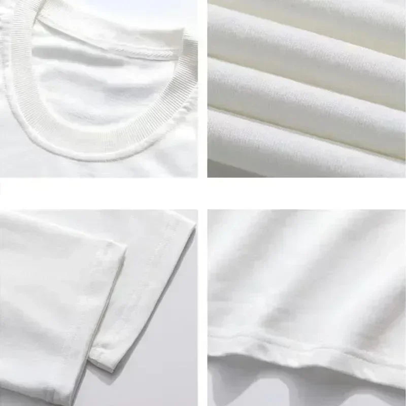 Urban Cotton Short-sleeved T-shirt Breathable Hip-hop Rap Street Clothes