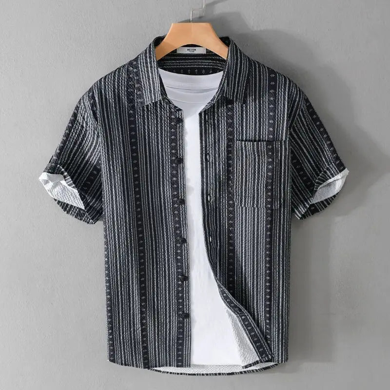 Men's Trendy Bubble Texture  Shirt - Premium Shirt from Craftklart.store - Just $21.59! Shop now at Craftklart.store