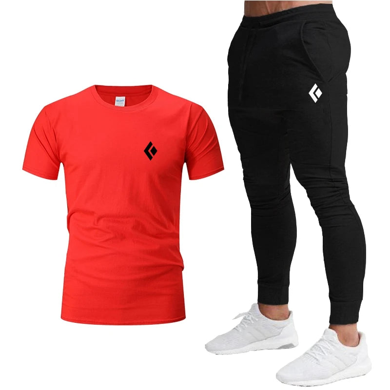 Men's Sportswear Set Casual Tracksuit - Premium Activewear from Craftklart Dropship - Just $9.55! Shop now at Craftklart.store