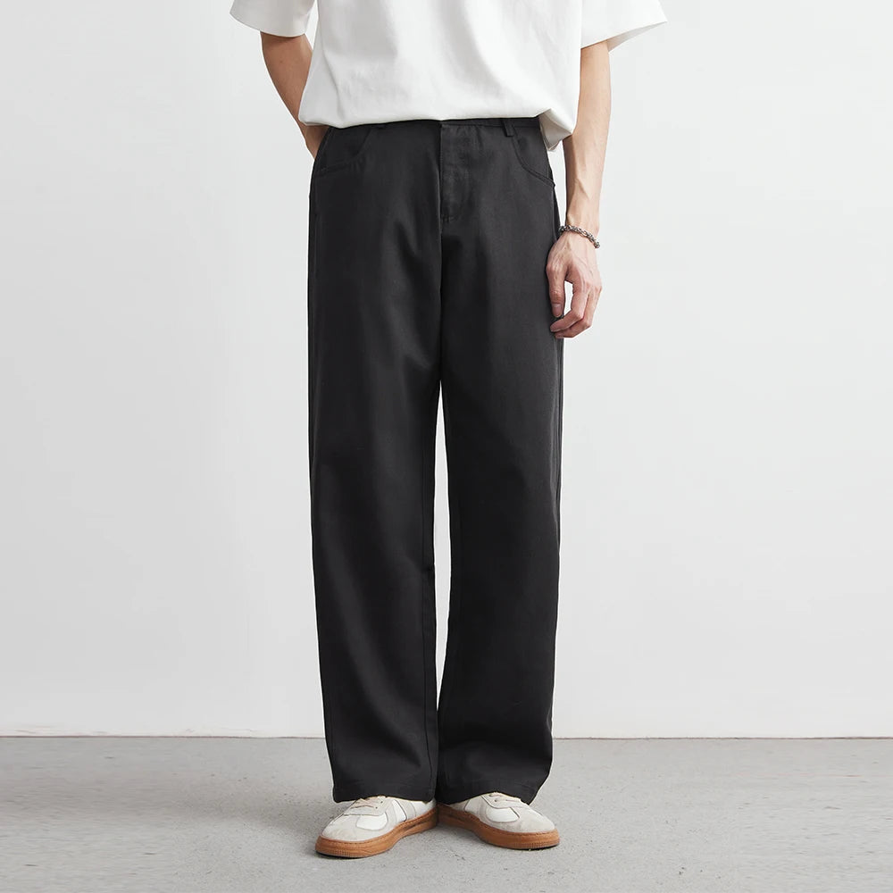 Men's American Retro Washed Casual Pants