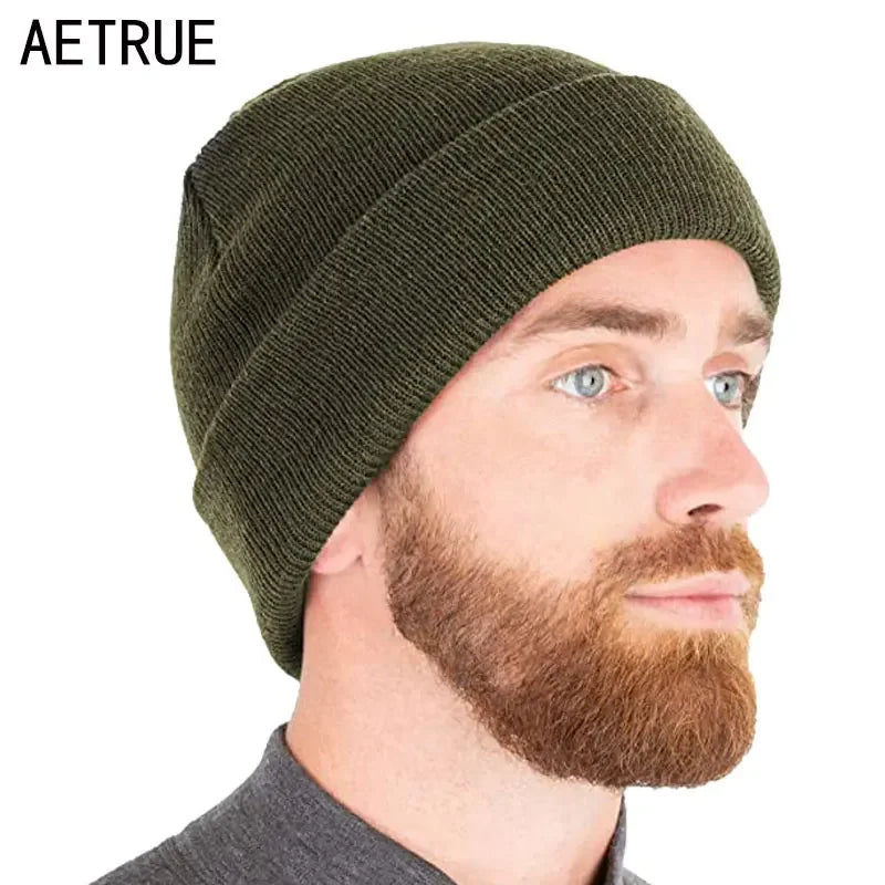 Men Skullies  Autumn Beanie Hat - Premium Beanie from Craftklart Dropship - Just $2.89! Shop now at Craftklart.store