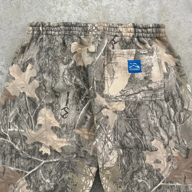 Men's Y2K Camouflage Pattern Print Streetwear  SweatPants - Craftklart.store