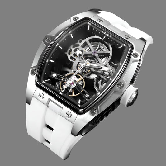Men's Automatic Mechanical Watch with Stainless Steel Case