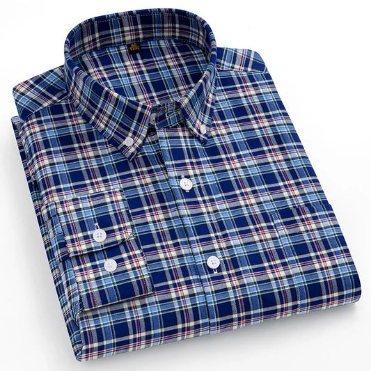 Heavy Men Oxford 100% Cotton Men's Shirt