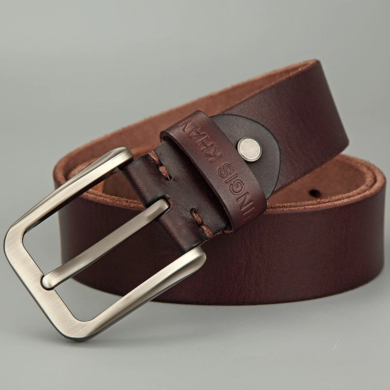 Men's  Genuine Cowhide Retro Handmade Belt - Premium Belt from Craftklart Dropship - Just $7.44! Shop now at Craftklart.store