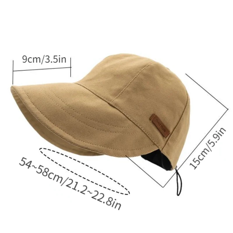 UV Protection Foldable Wide Brim Sun Protection Women's Hats - Premium Hats from Craftklart Dropship - Just $5.98! Shop now at Craftklart.store