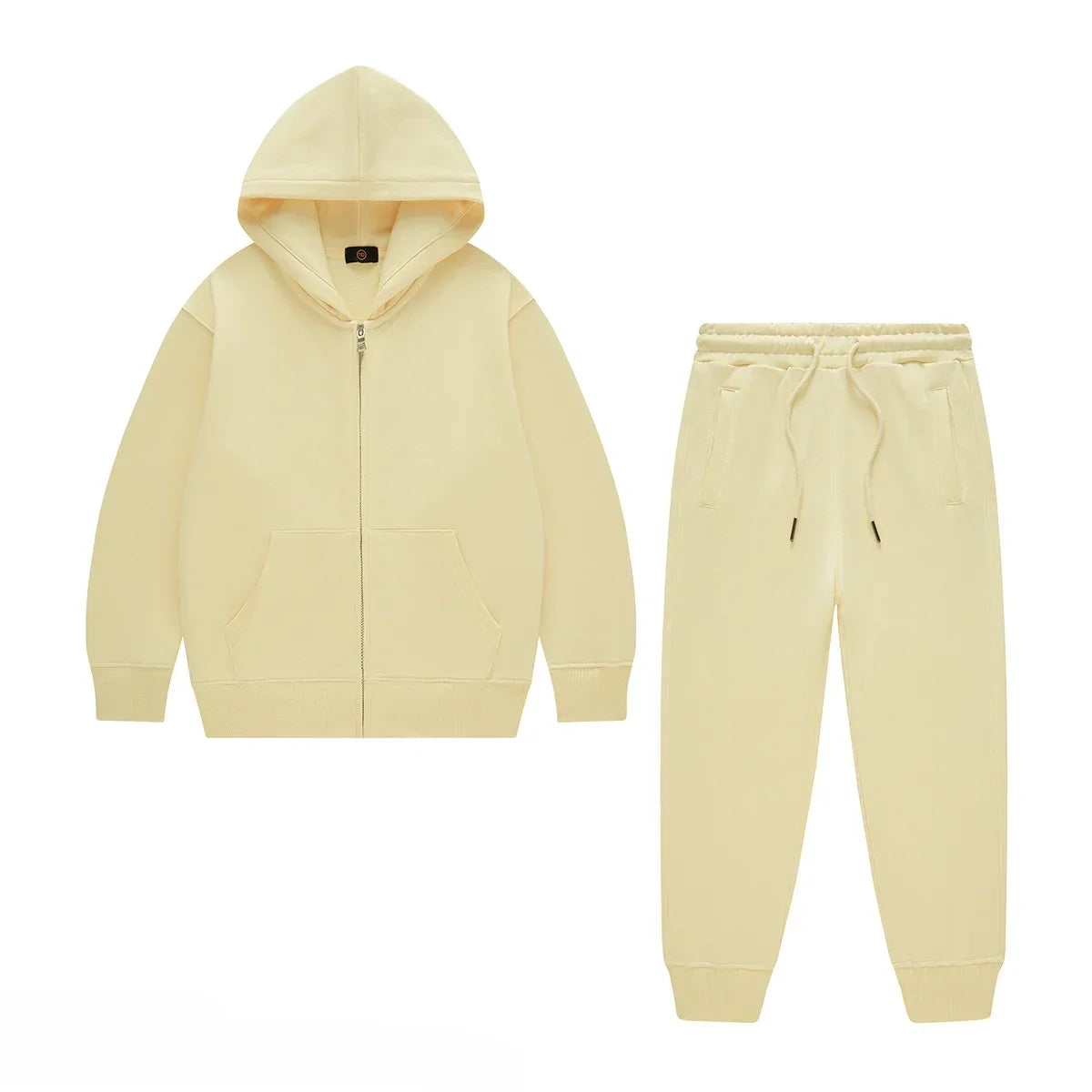 Kids Tracksuit 340G Terry Cotton Zipper Hoodies & Sweatpants - Premium Kids clothes from Craftklart Dropship - Just $42.44! Shop now at Craftklart.store