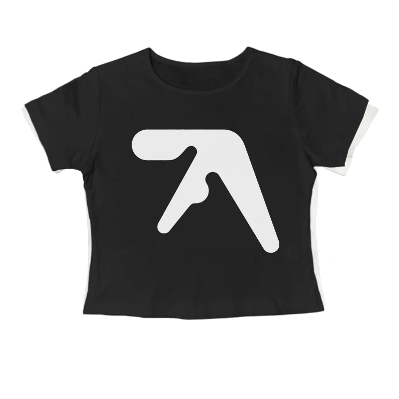 Aphex Twin Sweetheart Corset Halter Gothic Punk Tops