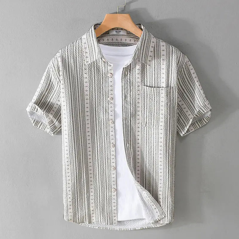 Men's Trendy Bubble Texture  Shirt - Premium Shirt from Craftklart.store - Just $21.59! Shop now at Craftklart.store