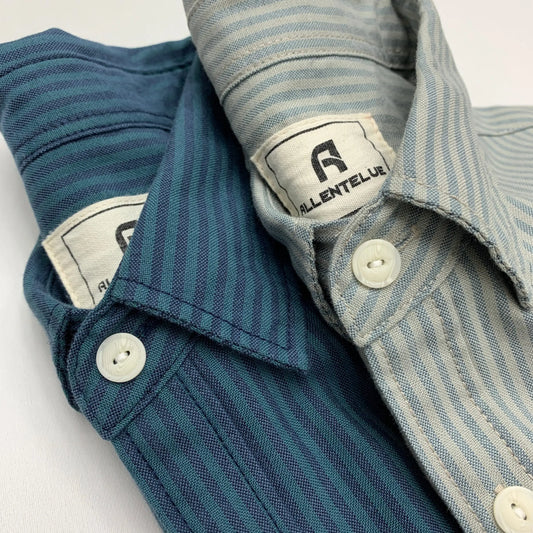 Long Sleeve Lapel 100% Cotton Washed Loose Casual Tops