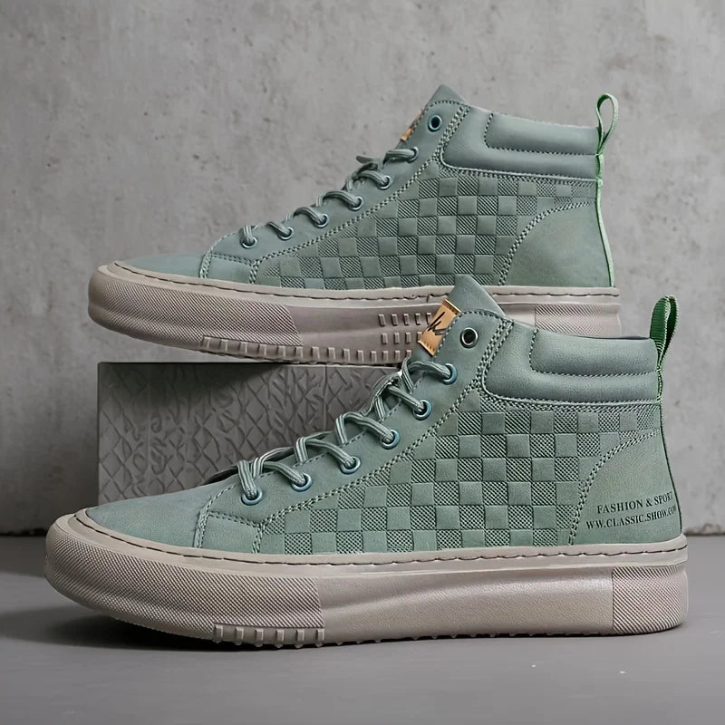 Leather Upper. Rubber Sole. High-Top. Built For The Street. | Minimalist Streetwear | Craftklart