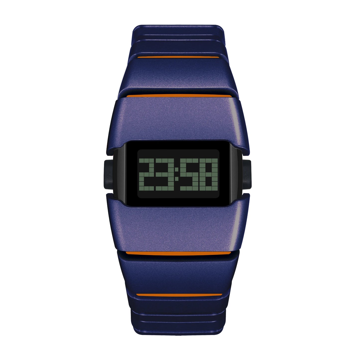Digital sport watch with resin strap by Craftklart Dropship, featuring LED display and durable design for active wear.