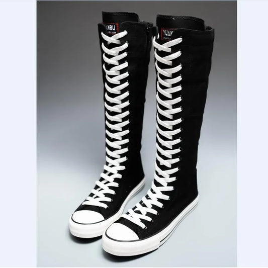 2025 New High Top Canvas Shoes for Women's