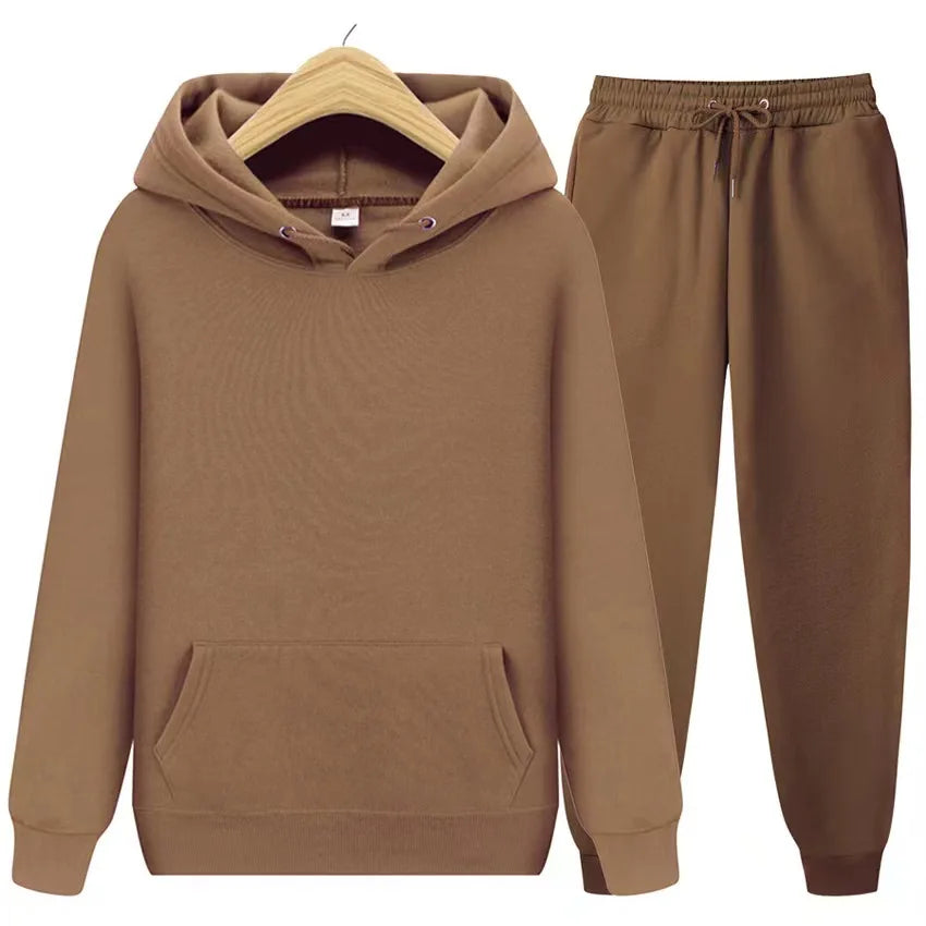 Urban Casual Loose and Comfortable Hoodie Sets