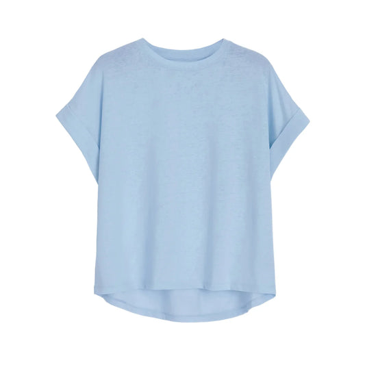 Women T Shirt Short Sleeve Cotton Linen Tops - Premium T-shirt from Craftklart.store - Just $20.93! Shop now at Craftklart.store