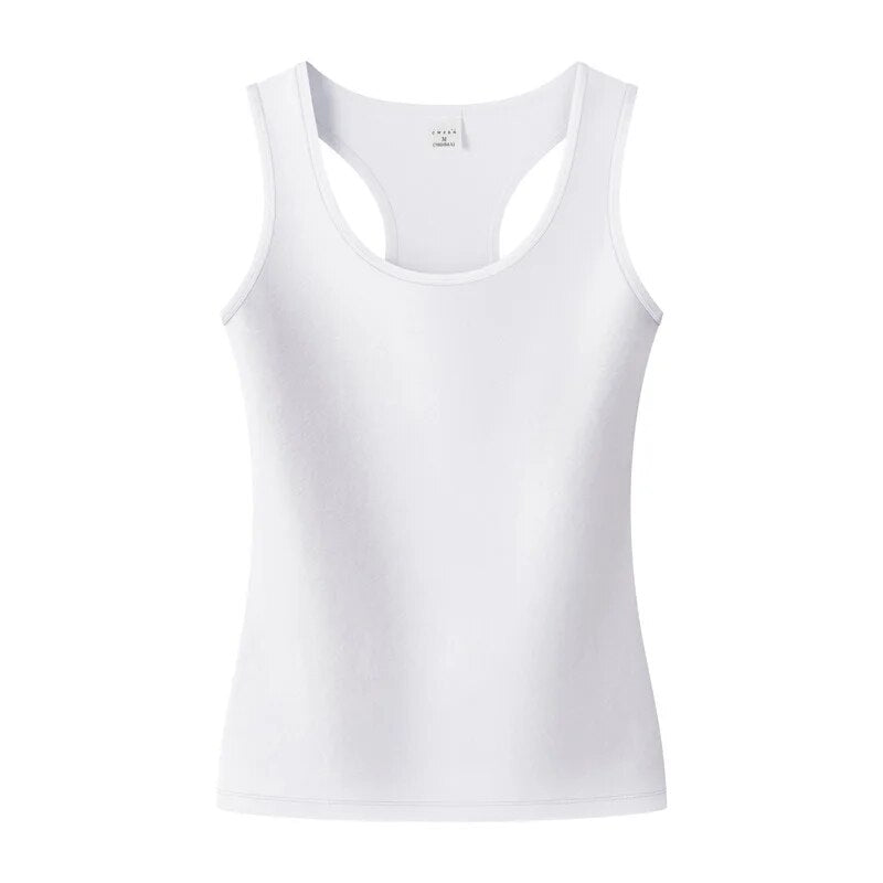 Women's Urban Solid color Cotton Camis Vest - Premium Vest from Craftklart Dropship - Just $9.89! Shop now at Craftklart.store