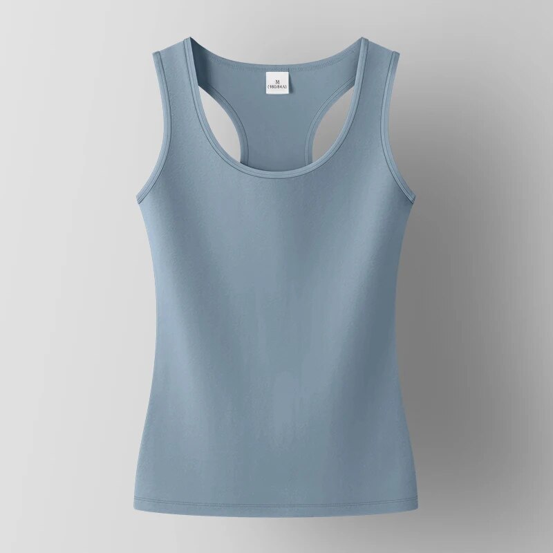 Women's Urban Solid color Cotton Camis Vest - Premium Vest from Craftklart Dropship - Just $9.89! Shop now at Craftklart.store