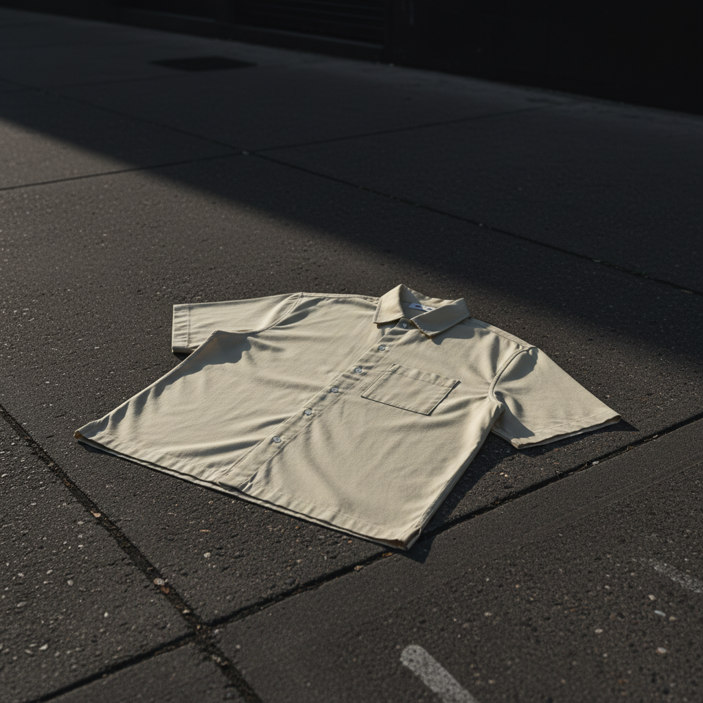 Boxy Patch Pocket Short Sleeve Shirt