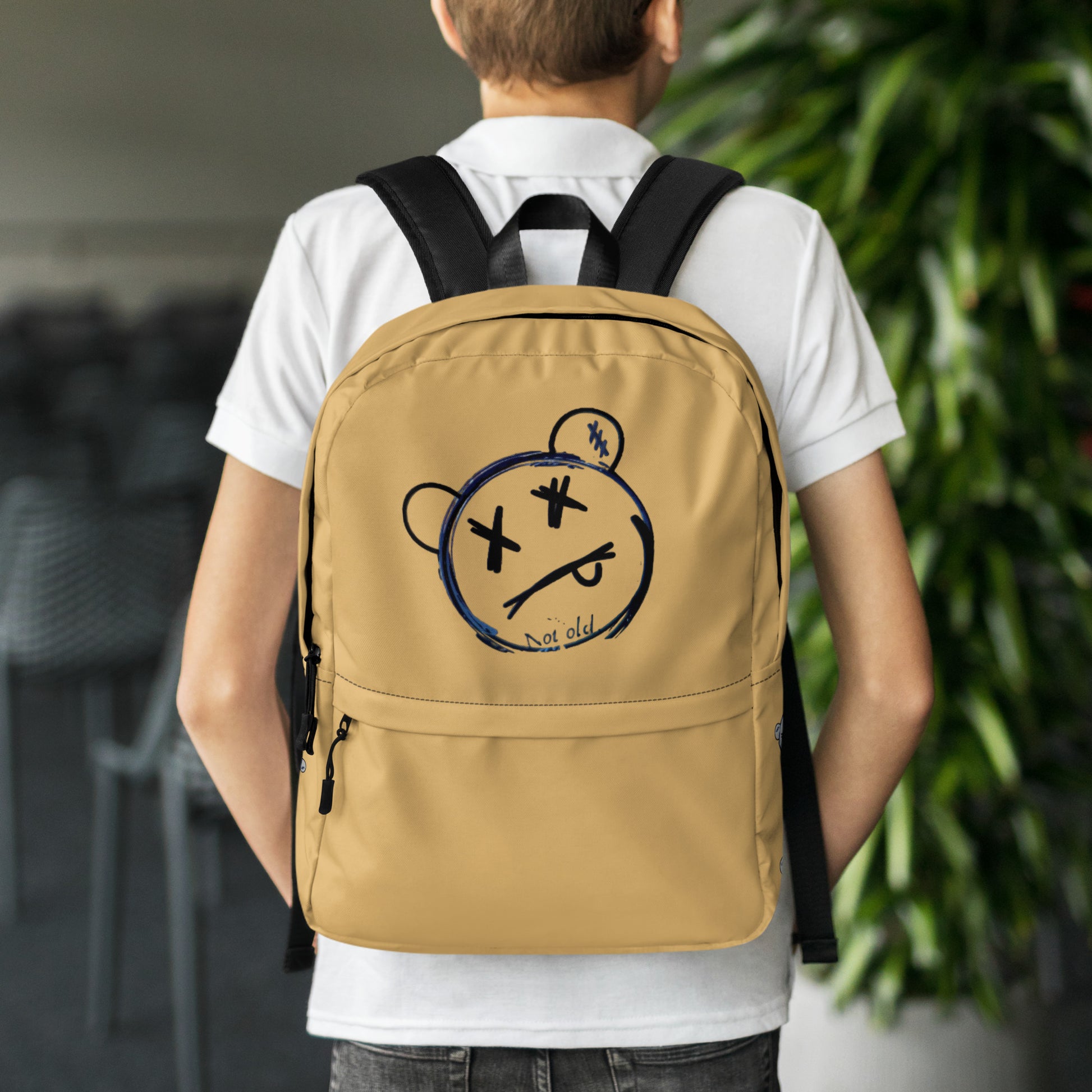 Streetwear Custom Backpack (Tan) - Premium Backpack from Craftklart.store - Just $39! Shop now at Craftklart.store